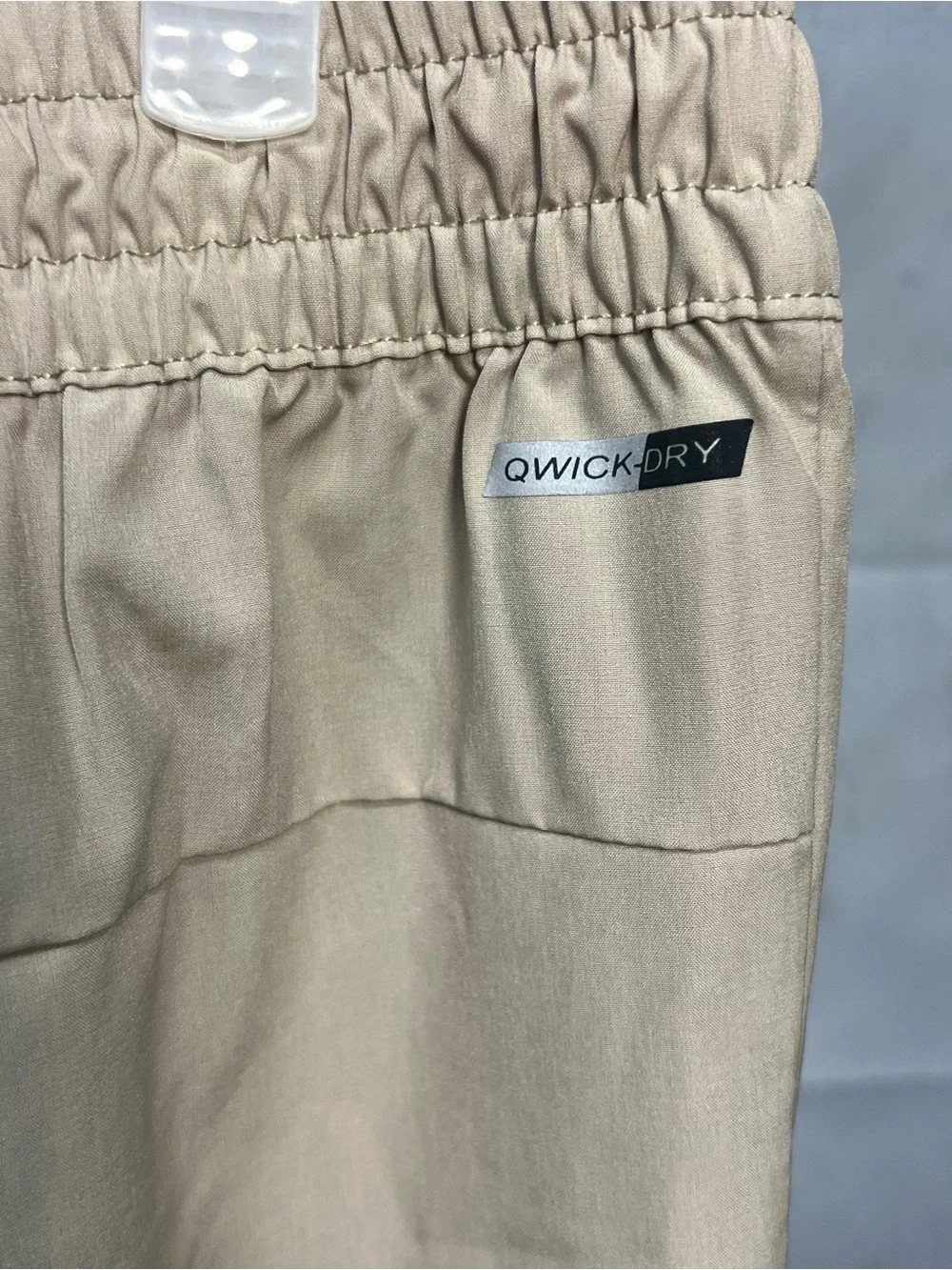 UP Khaki Quick-Dry Cargo Shorts Men’s Medium 32-34 Stretch Performance